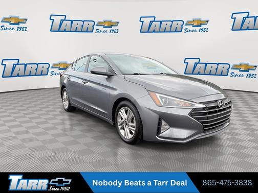 Machine Gray 2019 Hyundai ELANTRA SEL