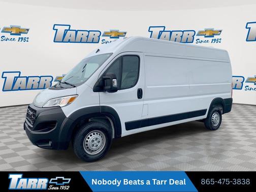Bright White Clearcoat 2025 RAM ProMaster 3500 High Roof