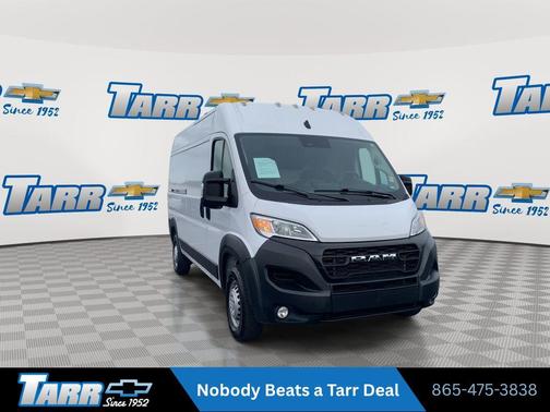Bright White Clearcoat 2025 RAM ProMaster 3500 High Roof