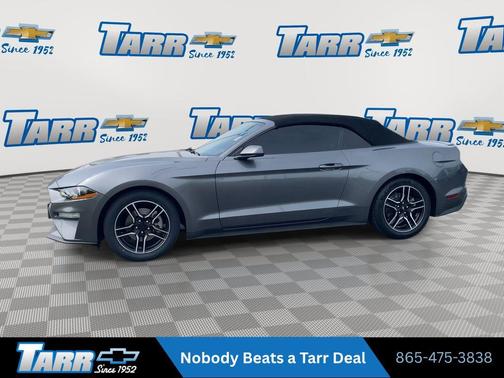 Carbonized Gray Metallic 2022 Ford Mustang EcoBoost Premium