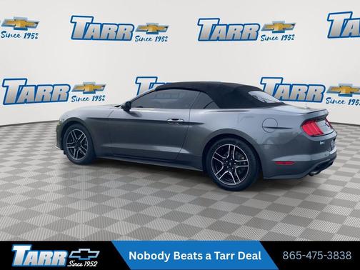 Carbonized Gray Metallic 2022 Ford Mustang EcoBoost Premium