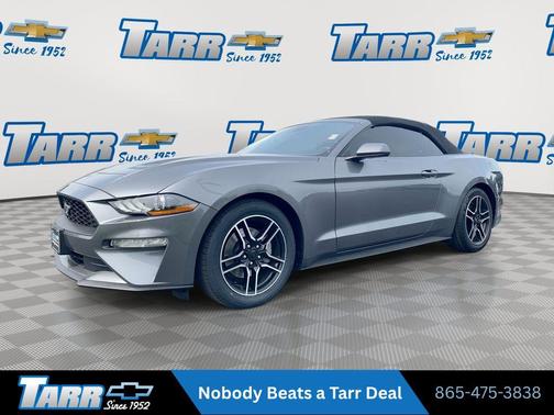 Carbonized Gray Metallic 2022 Ford Mustang EcoBoost Premium