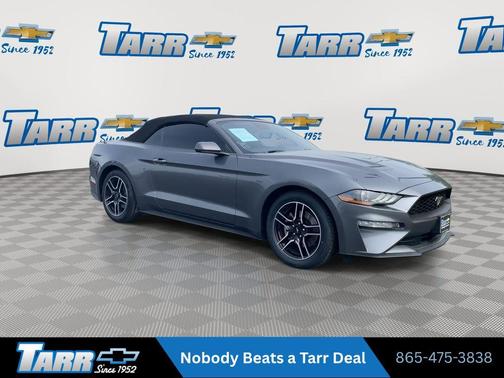 Carbonized Gray Metallic 2022 Ford Mustang EcoBoost Premium