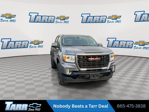 Satin Steel Metallic 2022 GMC Canyon Elevation