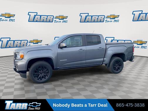 Satin Steel Metallic 2022 GMC Canyon Elevation