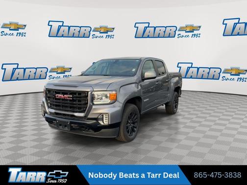 Satin Steel Metallic 2022 GMC Canyon Elevation