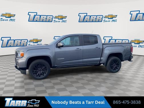 Satin Steel Metallic 2022 GMC Canyon Elevation