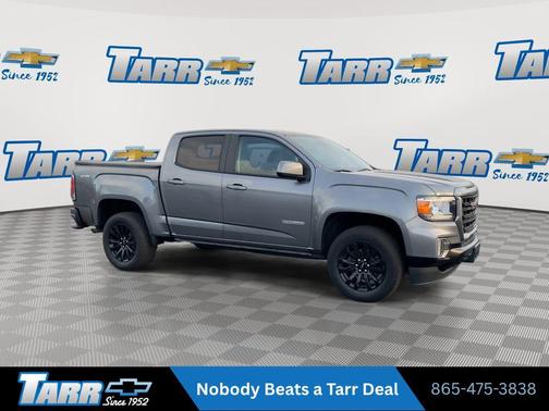 Satin Steel Metallic 2022 GMC Canyon Elevation