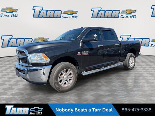 Brilliant Black Crystal Pearlcoat 2018 RAM 2500 Tradesman Crew Cab 4x2 6'4' Box