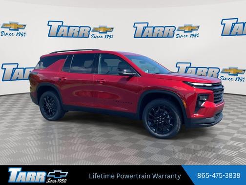 Radiant Red Tintcoat 2026 Chevrolet Traverse LT