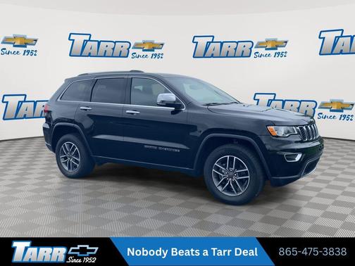 Diamond Black Crystal Pearlcoat 2020 Jeep Grand Cherokee Limited