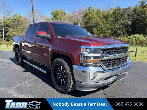 Siren Red Tintcoat 2017 Chevrolet Silverado 1500 1LT