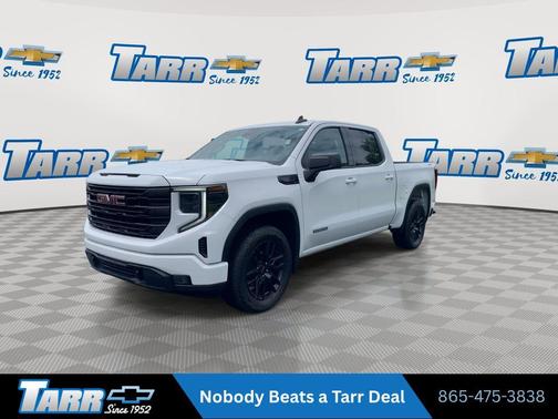 Summit White 2024 GMC Sierra 1500 Elevation