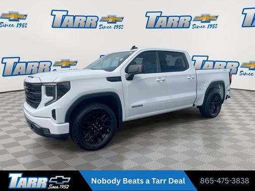 Summit White 2024 GMC Sierra 1500 Elevation