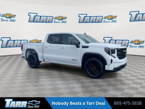 Summit White 2024 GMC Sierra 1500 Elevation