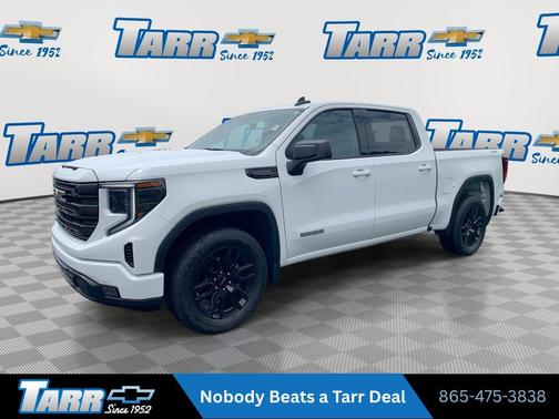 Summit White 2024 GMC Sierra 1500 Elevation