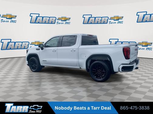 Summit White 2024 GMC Sierra 1500 Elevation