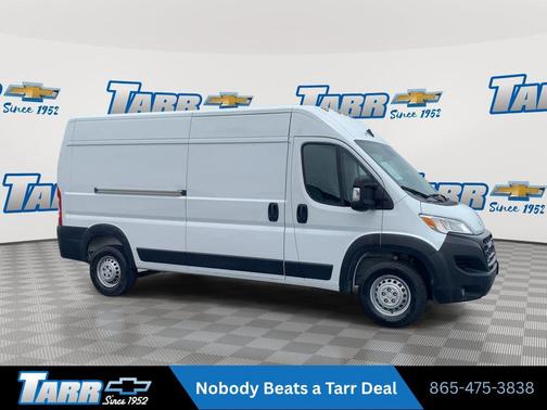 Bright White Clearcoat 2025 RAM ProMaster 3500 High Roof