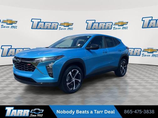 Marina Blue Metallic 2026 Chevrolet Trax FWD 1RS