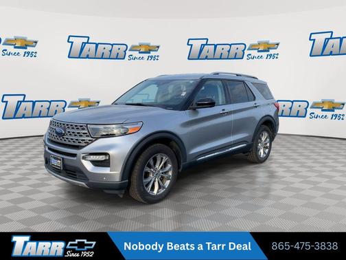 Iconic Silver Metallic 2022 Ford Explorer Limited