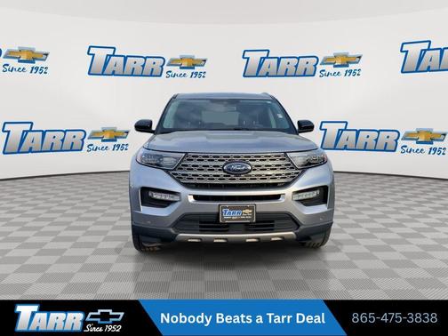 Iconic Silver Metallic 2022 Ford Explorer Limited