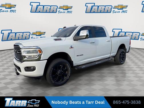 Bright White Clearcoat 2024 RAM 2500 Laramie Crew Cab 4x4 6'4' Box