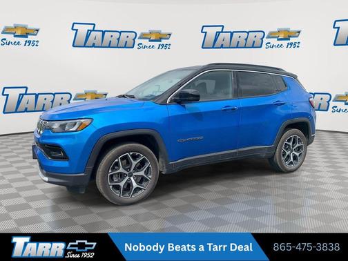 Hydro Blue Pearlcoat 2025 Jeep Compass Limited