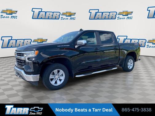 Black 2025 Chevrolet Silverado 1500 LT