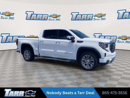 Summit White 2023 GMC Sierra 1500 Denali