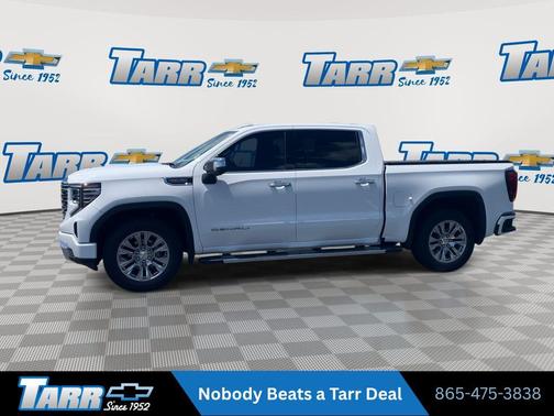Summit White 2023 GMC Sierra 1500 Denali
