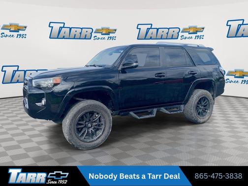 Midnight Black Metallic 2017 Toyota 4Runner SR5 Premium