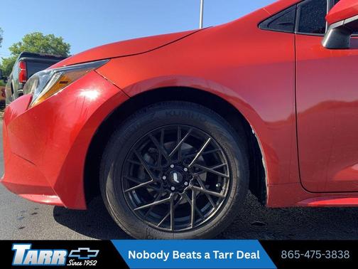 Barcelona Red Metallic 2020 Toyota Corolla LE