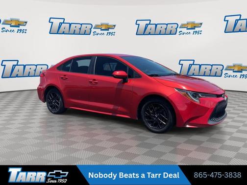Barcelona Red Metallic 2020 Toyota Corolla LE