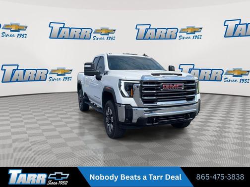 Summit White 2024 GMC Sierra 2500 SLE