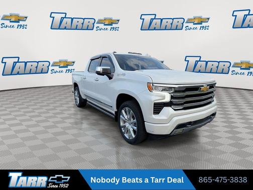 Iridescent Pearl Tricoat 2023 Chevrolet Silverado 1500 High Country