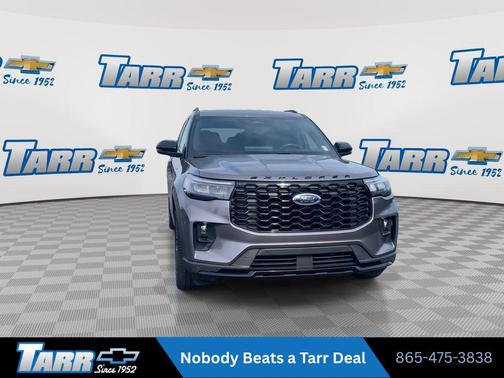 Carbonized Gray Metallic 2025 Ford Explorer ST-Line