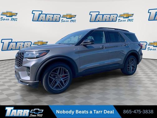 Carbonized Gray Metallic 2025 Ford Explorer ST-Line