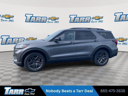 Carbonized Gray Metallic 2025 Ford Explorer ST-Line