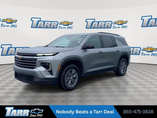 Sterling Gray Metallic 2026 Chevrolet Traverse LT