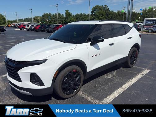 Summit White 2022 Chevrolet Blazer 2LT