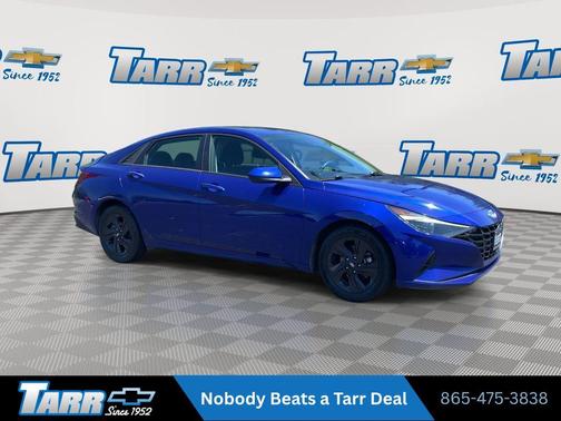 Intense Blue 2021 Hyundai ELANTRA SEL