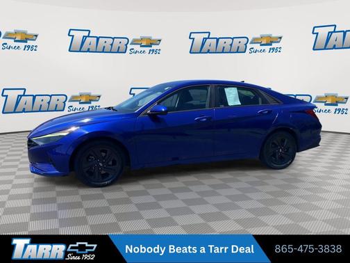 Intense Blue 2021 Hyundai ELANTRA SEL