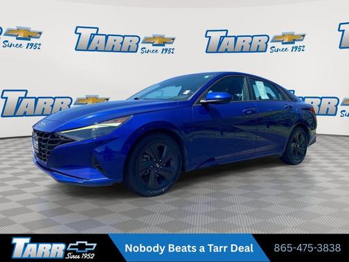 Intense Blue 2021 Hyundai ELANTRA SEL