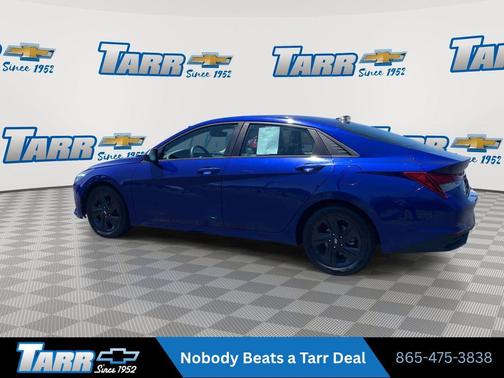 Intense Blue 2021 Hyundai ELANTRA SEL