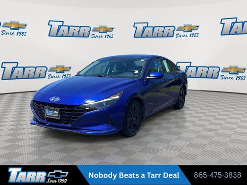 Intense Blue 2021 Hyundai ELANTRA SEL