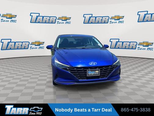 Intense Blue 2021 Hyundai ELANTRA SEL