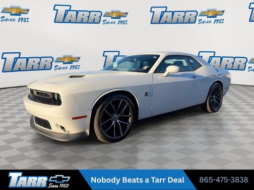 White Knuckle Clearcoat 2018 Dodge Challenger R/T Scat Pack