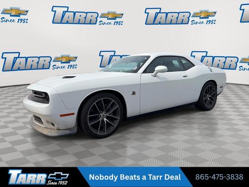 White Knuckle Clearcoat 2018 Dodge Challenger R/T Scat Pack