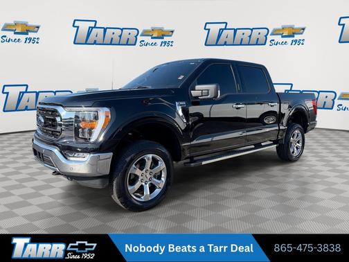 Agate Black Metallic 2022 Ford F-150 XLT