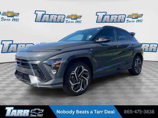 Ecotronic Gray Pearl w/Black Roof 2024 Hyundai KONA N Line